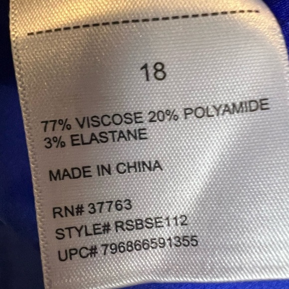 D13.20 NWT Rafaella Lapiz Stretch Capri 18 - Picture 6 of 6